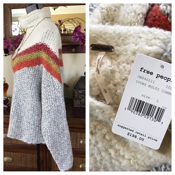 Free People Turn Around Tunic Sweater.  NWT. - Picture 6 of 8